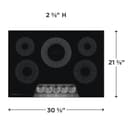 30" Electric Cooktop view 2