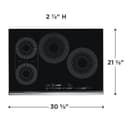 30" Induction Cooktop view 3