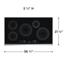 36" Induction Cooktop view 2