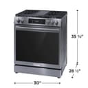 30" Gas Range with 15+ Ways To Cook view 1