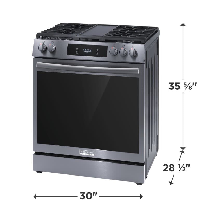 30" Gas Range with 15+ Ways To Cook
