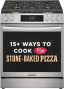 30" Front Control Gas Range with Stone-Baked Pizza view 1