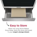30" Front Control Induction Range with Stone-Baked Pizza view 14