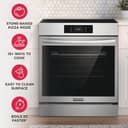 30" Front Control Induction Range with Stone-Baked Pizza view 15