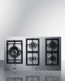 34" Wide 5-Burner Gas Cooktop In Stainless Steel view 1