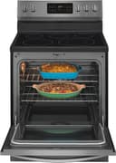 30" Freestanding Electric Range with Steam Clean view 3