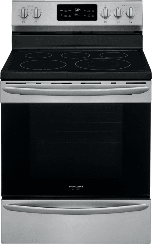 30" Electric Range with Steam Clean
