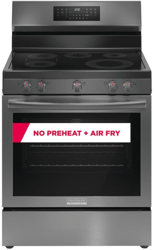 30" Electric Range with No Preheat + Air Fry