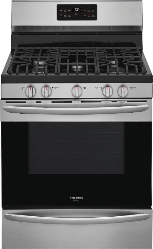 30" Gas Range with Steam Clean
