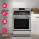 30" Rear Control Gas Range with Air Fry view 5