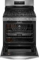30" Rear Control Gas Range with Air Fry view 8
