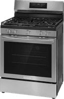 30" Rear Control Gas Range with Air Fry view 9