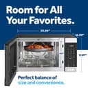 1.0 Cu. Ft. Capacity Countertop Convection Microwave Oven with Air Fry view 10