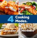 1.0 Cu. Ft. Capacity Countertop Convection Microwave Oven with Air Fry view 11