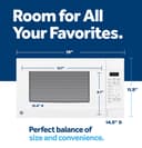 1.4 Cu. Ft. Countertop Microwave Oven view 8