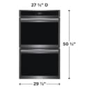 30" Double Electric Wall Oven with 15+ Ways To Cook view 8