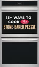 30" Double Electric Wall Oven with Stone-Baked Pizza view 1
