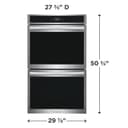 30" Double Electric Wall Oven with Stone-Baked Pizza view 10