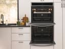 30" Double Electric Wall Oven with Stone-Baked Pizza view 14