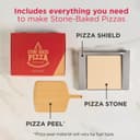 30" Double Electric Wall Oven with Stone-Baked Pizza view 8