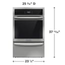 24" Single Gas Wall Oven with Air Fry view 3