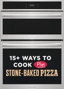 30" Electric Wall Oven and Microwave Combination with Stone-Baked Pizza view 1