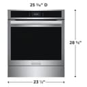 24" Single Electric Wall Oven with Air Fry view 10