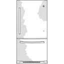 Ge Energy Star 21.0 Cu. Ft. Bottom-freezer Refrigerator view 8