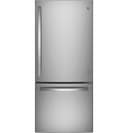 Ge® Energy Star® 21.0 Cu. Ft. Bottom-freezer Refrigerator view 1