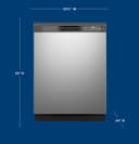 Ge Energy Star Dishwasher With Front Controls view 24