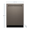 Ge® Energy Star® Front Control With Stainless Steel Interior Dishwasher With Sanitize Cycle view 8