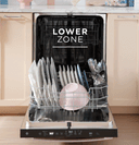 Fingerprint Resistant Front Control with Stainless Steel Interior Dishwasher with Sanitize Cycle view 22