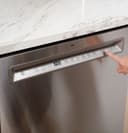 Fingerprint Resistant Front Control with Stainless Steel Interior Dishwasher with Sanitize Cycle view 3