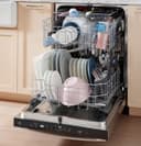 Fingerprint Resistant Front Control with Stainless Steel Interior Dishwasher with Sanitize Cycle view 32