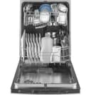 Hybrid Stainless Steel Interior Fingerprint Resistant Dishwasher with Hidden Controls view 3