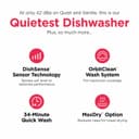 24" Ultra Quiet 42 dBA Dishwasher view 13