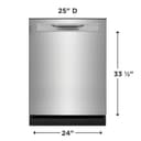 24" Dishwasher view 2