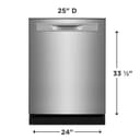 24" Dishwasher view 2