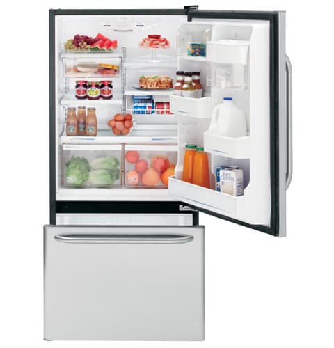 18.1 Cu. Ft. Stainless Bottom-Freezer Drawer Refrigerator