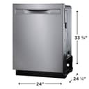 24" Stainless Steel Tub Dishwasher with CleanBoost™ view 4