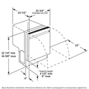 ADA Compliant Stainless Steel Interior Dishwasher with Sanitize Cycle view 8