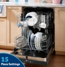 Top Control with Stainless Steel Interior Dishwasher with Sanitize Cycle & Dry Boost view 9