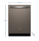 Ge® Energy Star® Fingerprint Resistant Top Control With Stainless Steel Interior Dishwasher With Sanitize Cycle view 8