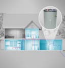 30 Gallon Short Electric Water Heater view 13