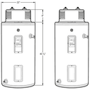 Smart 30 Gallon Electric Water Heater with Flexible Capacity view 7