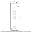 40 Gallon Tall Electric Water Heater view 7