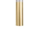 Autograph Edition Gemini Pull Down Single Handle Kitchen Faucet In Brushed Nickel And Champagne Bronze view 7