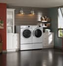 7.5 cu. ft. capacity Front Load electric dryer with steam view 9