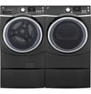 7.5 cu. ft. capacity Front Load gas dryer with steam view 5
