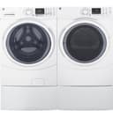 7.5 cu. ft. capacity Front Load gas dryer with steam view 5